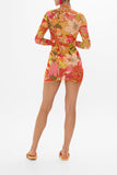V-Neck Ring Front Cover Up Dress - The Flower Child Society