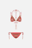Multi Strap Tri Ring Bikini - Shell Games