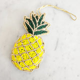 Beaded pineapple hanging decoration