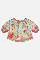 Kids Elasticated Neck Blouse - Talk the Walk