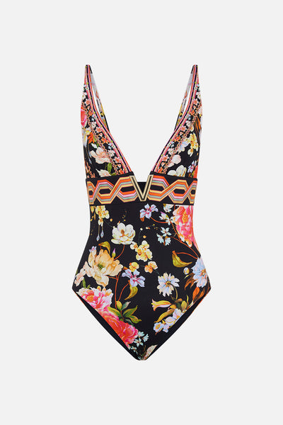 High Tri One Piece W/ Front Trim - Secret History