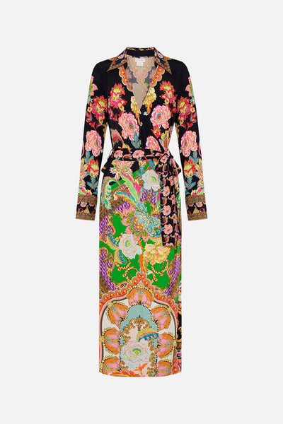 Jersey Collared Dress - Sundowners In Sicily