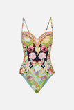 Balconete Underwire One Piece - Sundowners In Sicily
