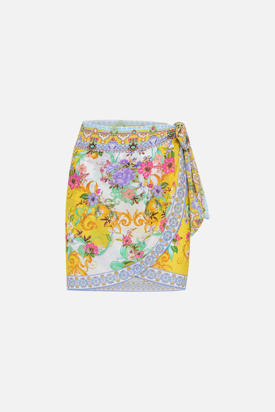 Short Draped Sarong - Caterina Spritz
