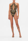 Chain Neck Plunge One Piece - Coast To Coast