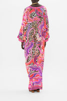 Long Kaftan With Pleat Detail - Viola Vintage