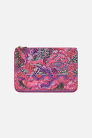 Small Canvas Clutch - Viola Vintage