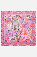 Large Square Scarf - Viola Vintage