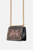 Crossbody Box Bag W/ Chain - Nouveau Noir