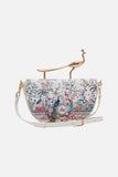 Peacock Handle Crossbody - Plumes And Parterres