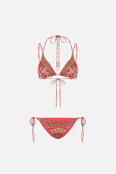 Multi Strap Tri Ring Bikini - Shell Games
