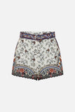 Belted High Waist Shorts - My Folk Art Heart