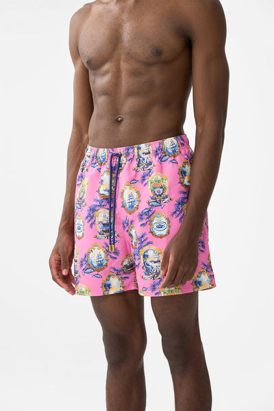 Mid length boardshort - Salty splendour