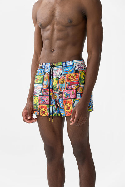 Short length swim short - Sal do mar