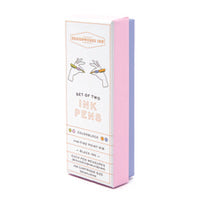 Color Block Pens (set of 2)
