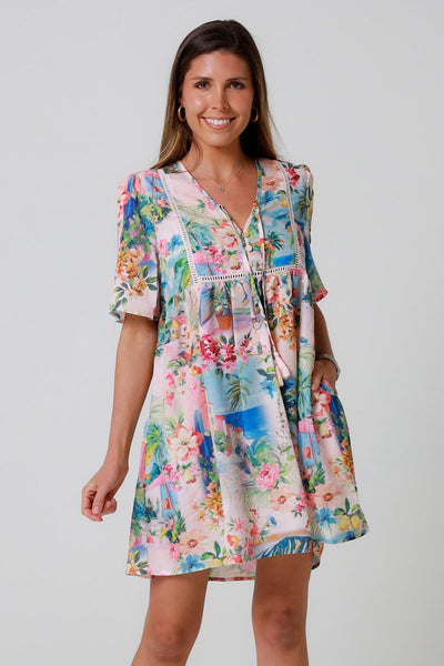 Salty palm - Georgina mini dress