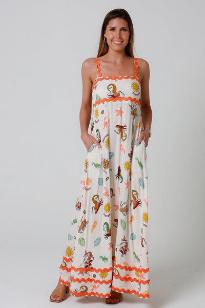 Salty palm - Elizabeth Slip Maxi Dress