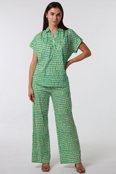 Salty palm - PT0008 Top PT0010 Pants Set