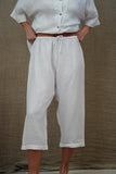 Tilly Linen 3/4 Pants
