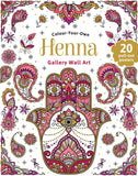 Colour your own gallery wall art - assorted
