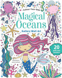 Colour your own gallery wall art - assorted