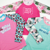 Juice Box Girls Fun In The Sun Rash Guard Swim Tee assorted