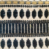 Zip Pouch with handmade tassel