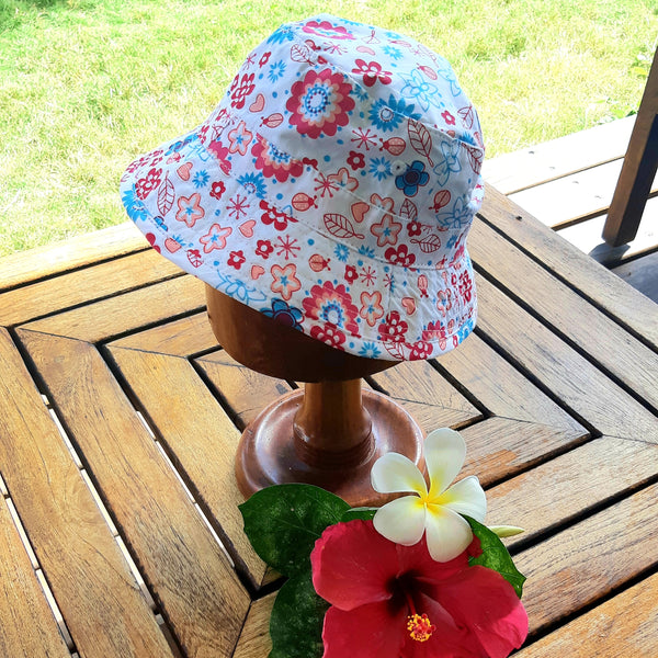 Kids bucket hat - KD 161 White S/M or L/XL