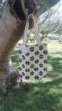 Handprinted Canvas Tote Bag