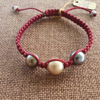 FP 4322 - 3 pearl macrame