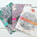 Zen colour - colouring book
