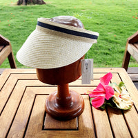 Sun visor - HV 745 Black, Tan or Ivory One Size