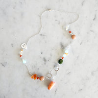 #72 Necklace sterling silver