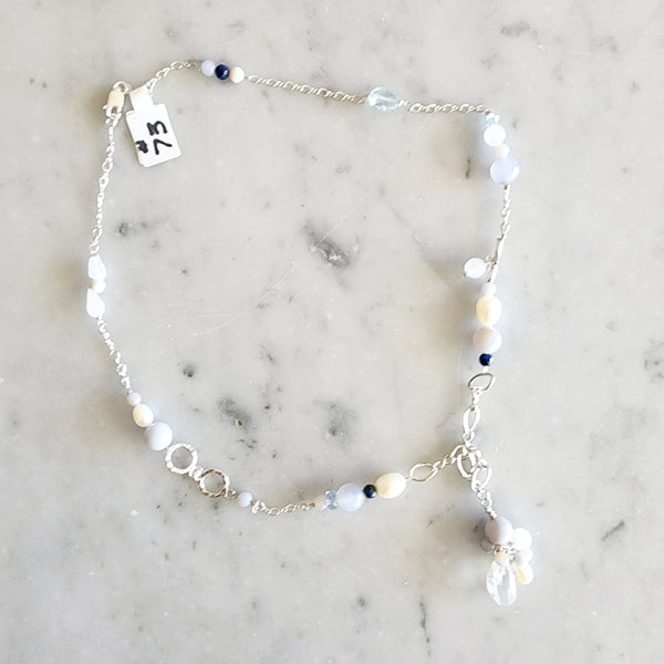 #73 Necklace sterling silver