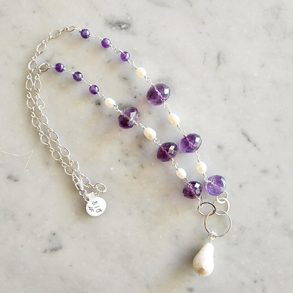 #218 Necklace sterling silver