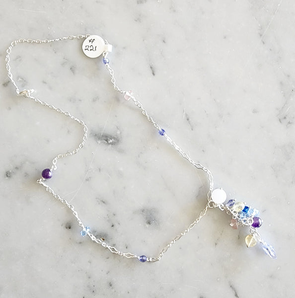#221 Necklace sterling silver
