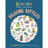 Zen Zoo Relaxing Reptiles Felt Sticker Activity Book