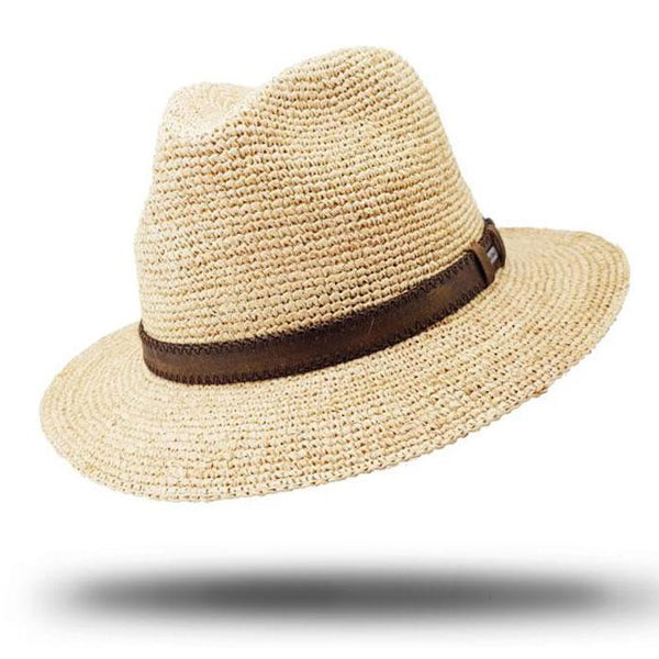 Raffia fedora - SD 751 Natural
