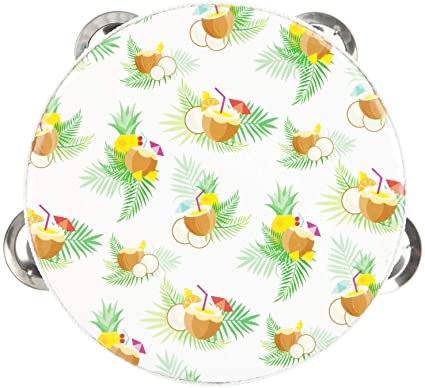 Round Tambourine Pina Colada