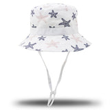Kids cotton bucket hat - HK 773 White/Pink OS