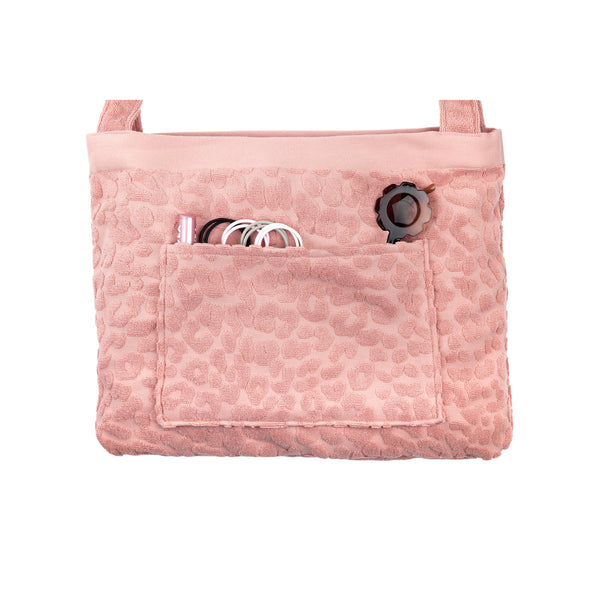 Terry Towel 2-in-1 Tote Call Of The Wild - Blush Pink