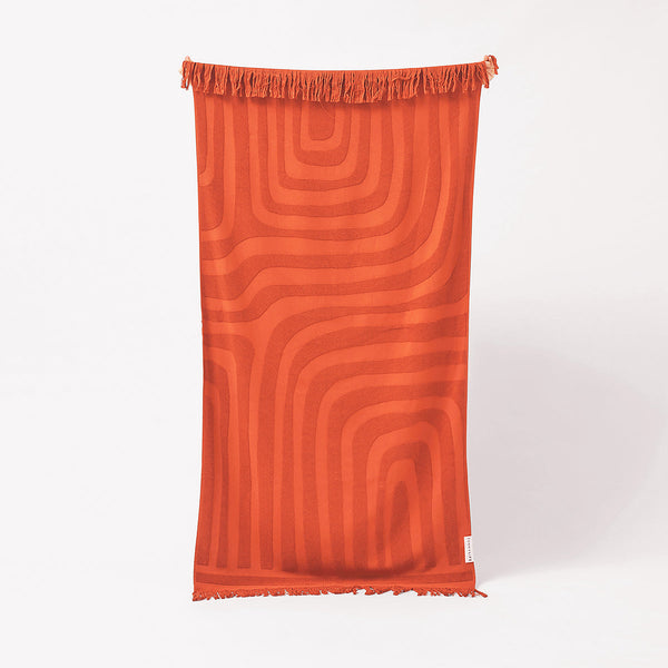 Luxe Towel Terracotta