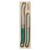 Debutant Cheese Knife Set 2pce Forest
