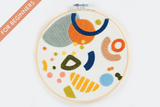 EMBROIDERY KIT - SHAPES